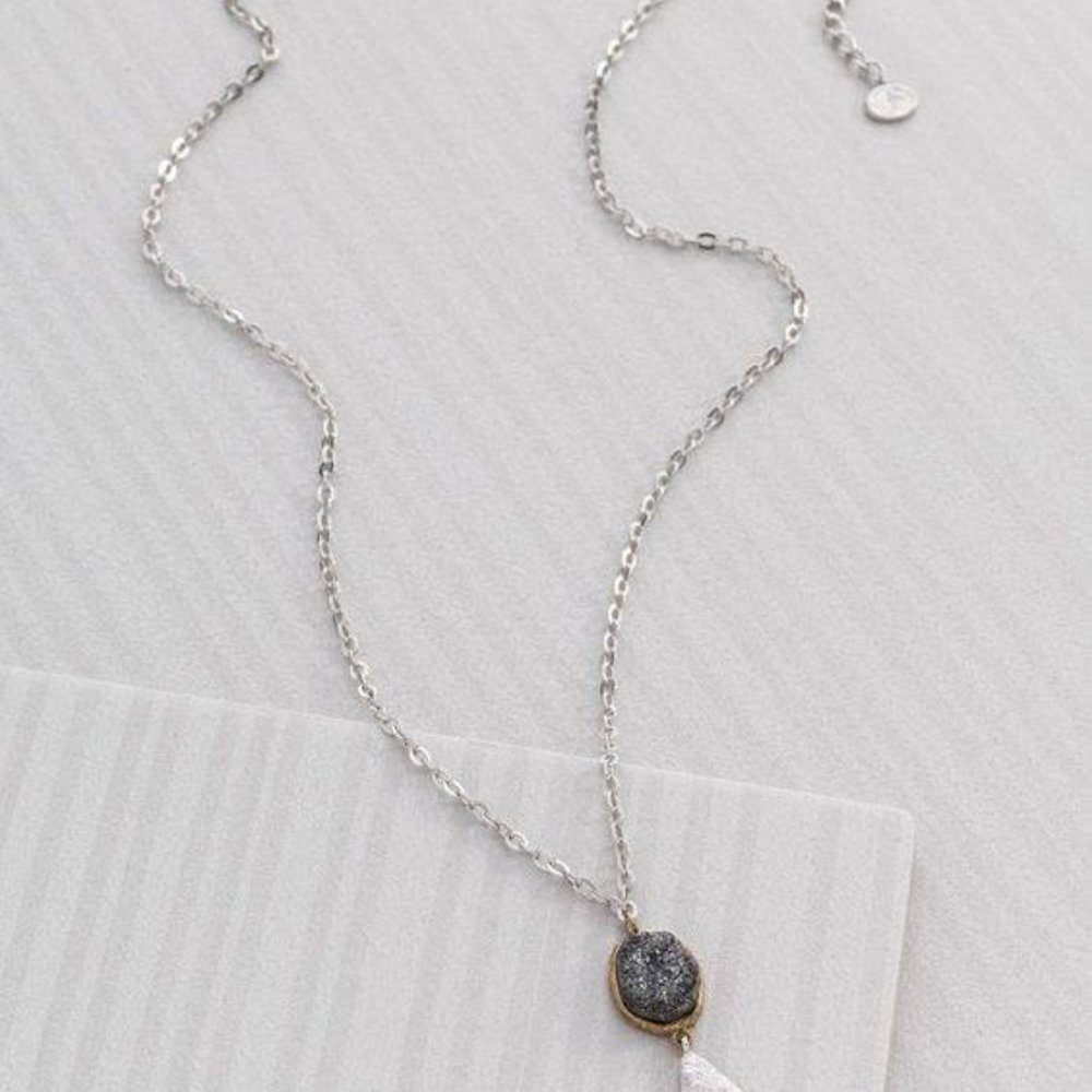 SILPADA Sterling Silver GLISTEN UP Necklace N3095
